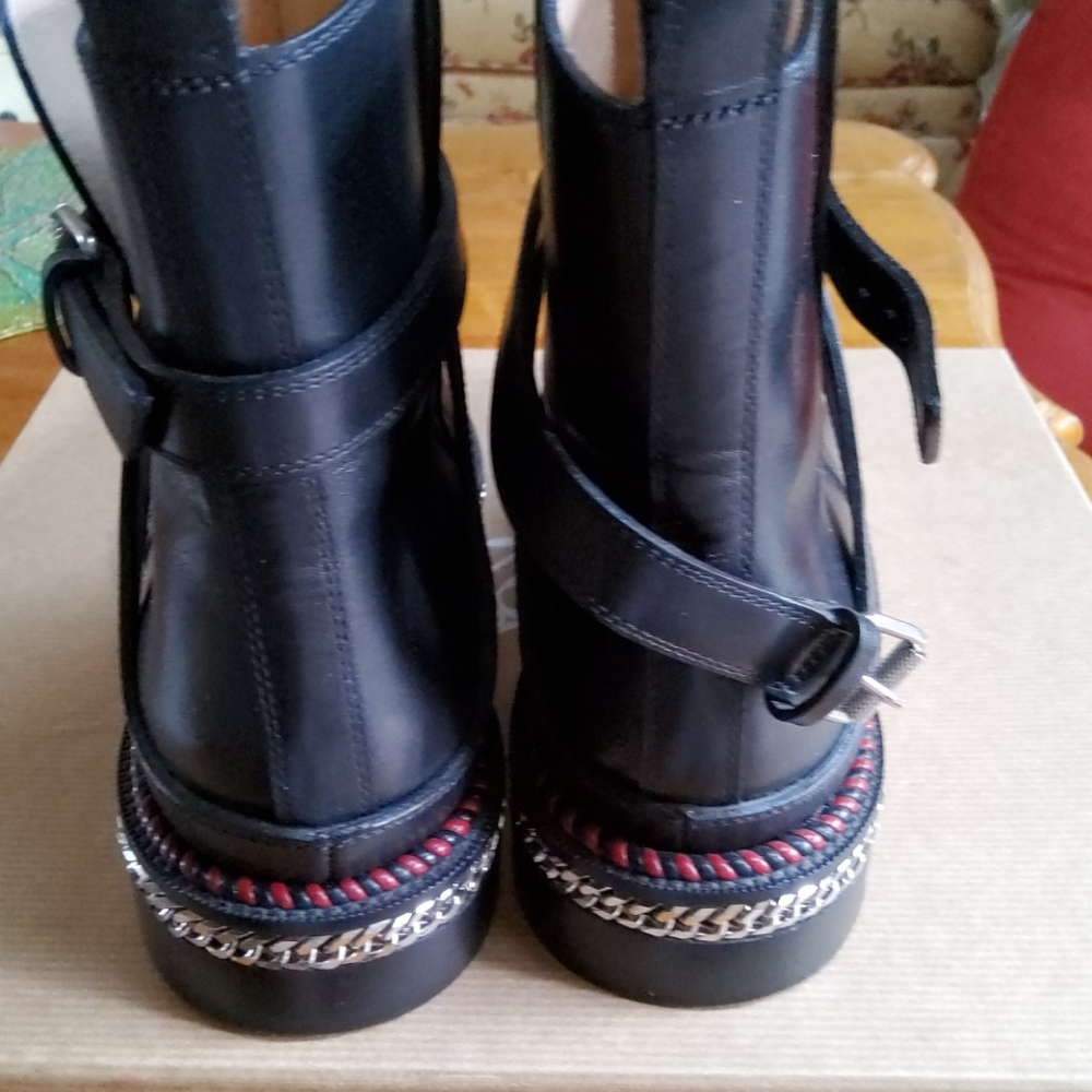 Christian Louboutin Chelsea Chain boots! - Picture 3 of 6